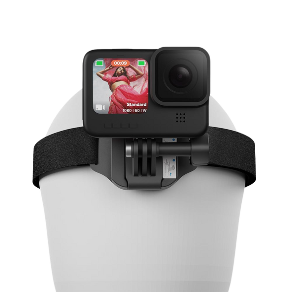 Telesin 2-in-1 Hat Clip Quick Release Headband