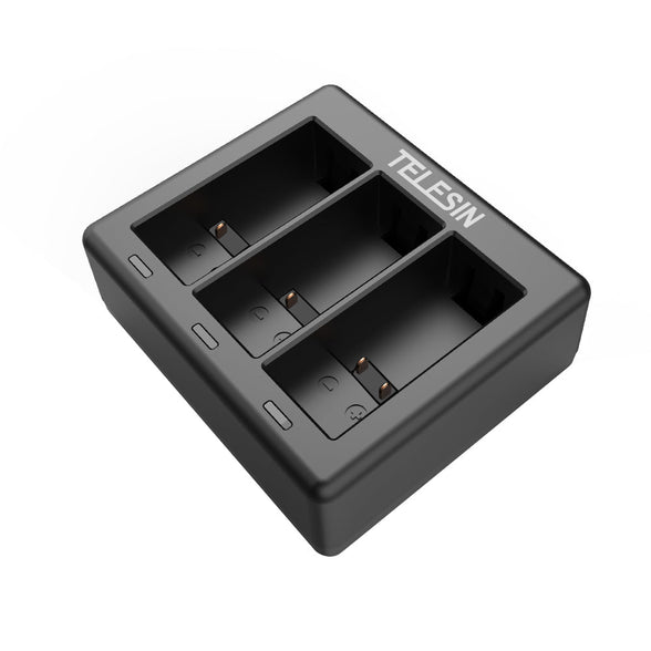 TELESIN 3 Slots Charger for GoPro Hero 9/10/11/12 - telesinstore