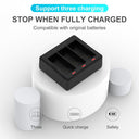 TELESIN 3 Slots Charger for GoPro Hero 9/10/11/12 - telesinstore