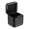 TELESIN 3 Slots LED Storage Charger Box for GoPro Hero 9/10/11/12 Batteries - telesinstore