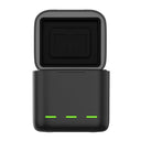 TELESIN 3 Slots LED Storage Charger Box for GoPro Hero 9/10/11/12 Batteries - telesinstore