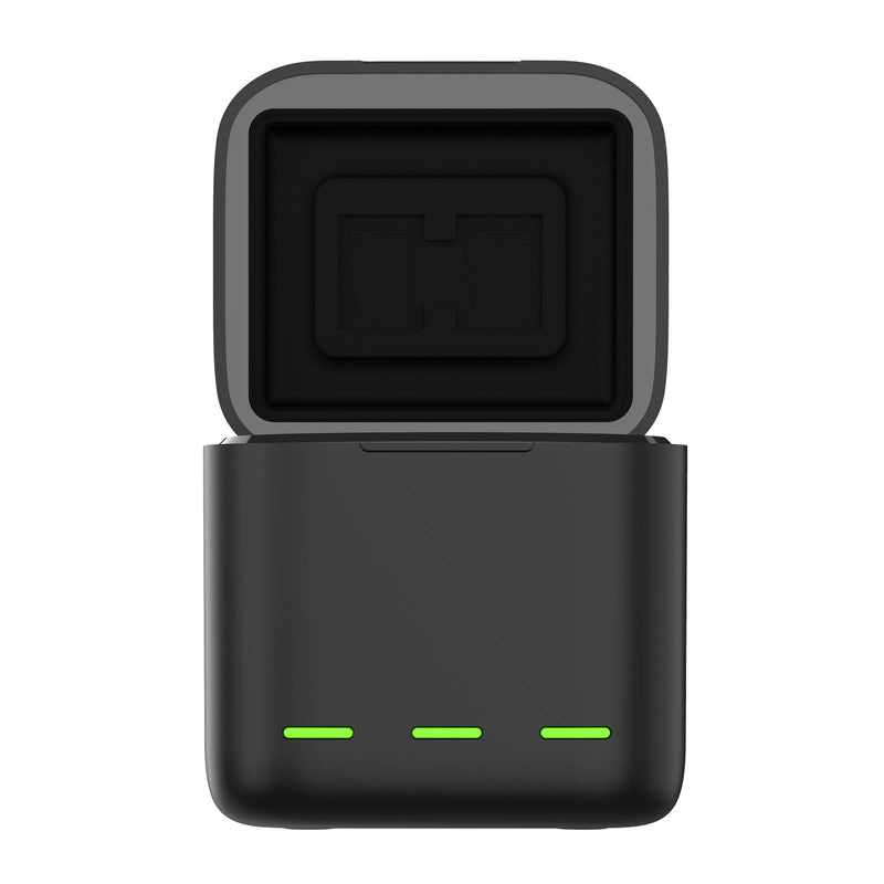 TELESIN 3 Slots LED Storage Charger Box for GoPro Hero 9/10/11/12 Batteries - telesinstore