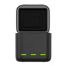 TELESIN 3 Slots LED Storage Charger Box for GoPro Hero 9/10/11/12 Batteries - telesinstore