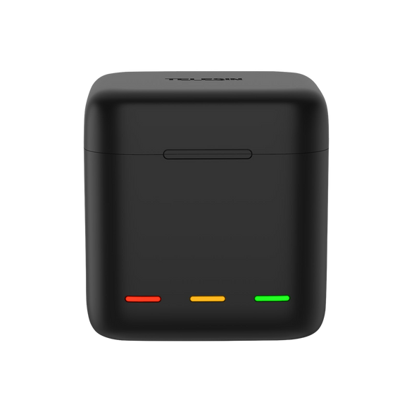 Telesin 3 Slots LED Storage Charger Box for GoPro 9-12