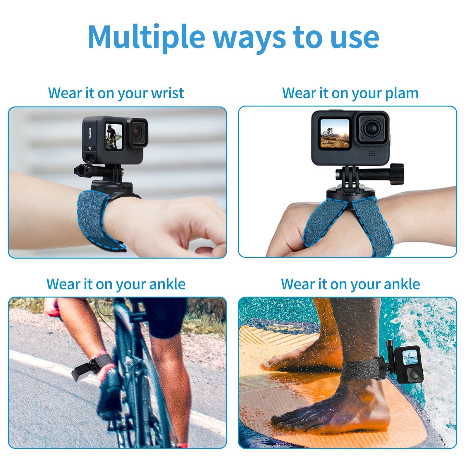 TELESIN 360 Degree Steerable Wrist Strap for Action Camera - telesinstore