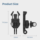 TELESIN 360° Rotate Adjustable Buckle Double J-hook - telesinstore