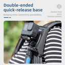 TELESIN 360° Rotate Adjustable Buckle Double J-hook - telesinstore
