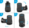TELESIN 360° Rotation Backpack Clip Clamp Mount for Action Cameras - telesinstore
