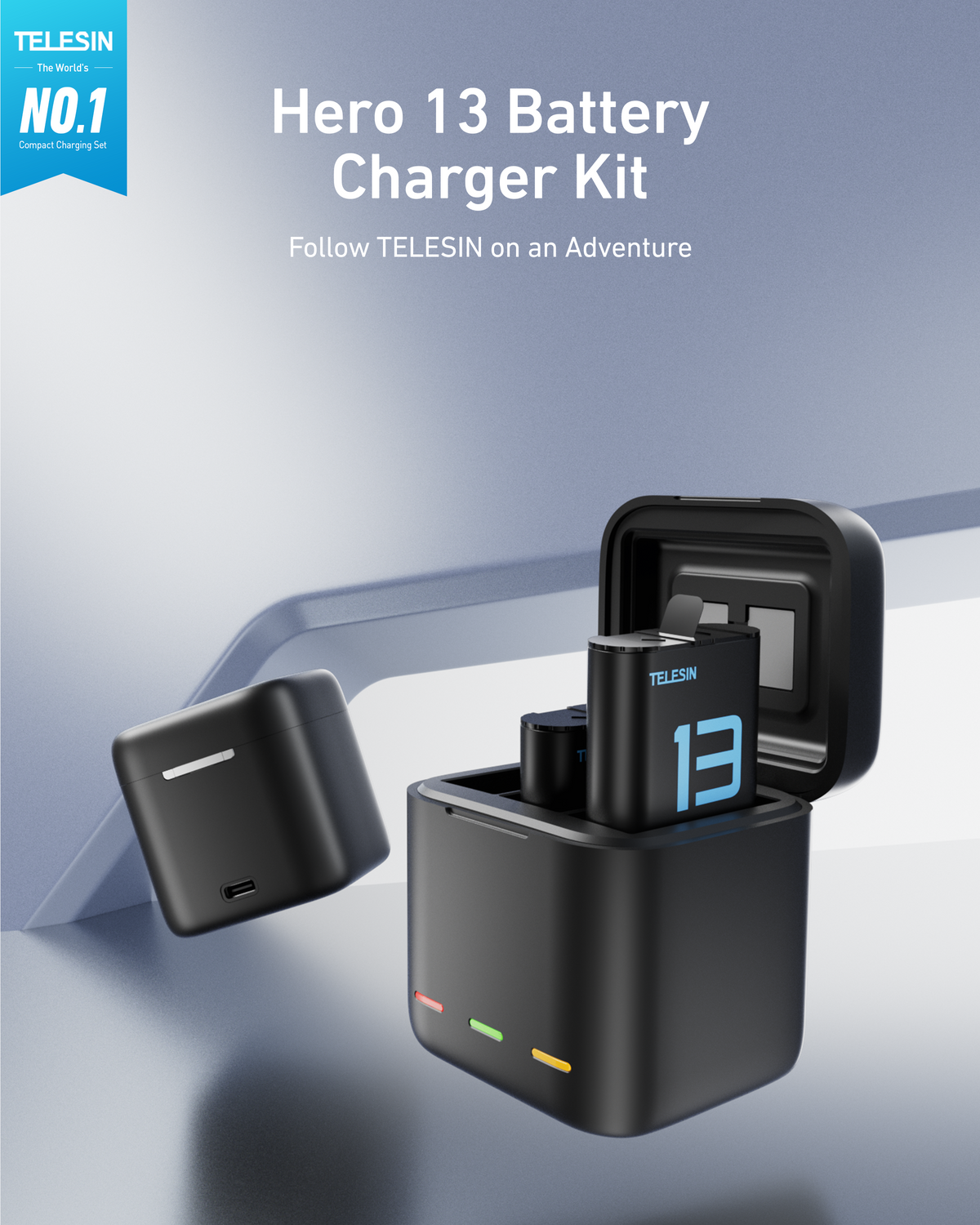 Hero 13 Battery Charger Kit telesinstore