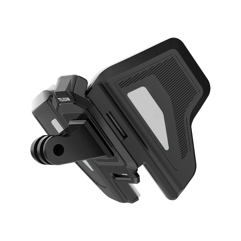 TELESIN Motorcycle Helmet Chin Strap Mount for Action Camera