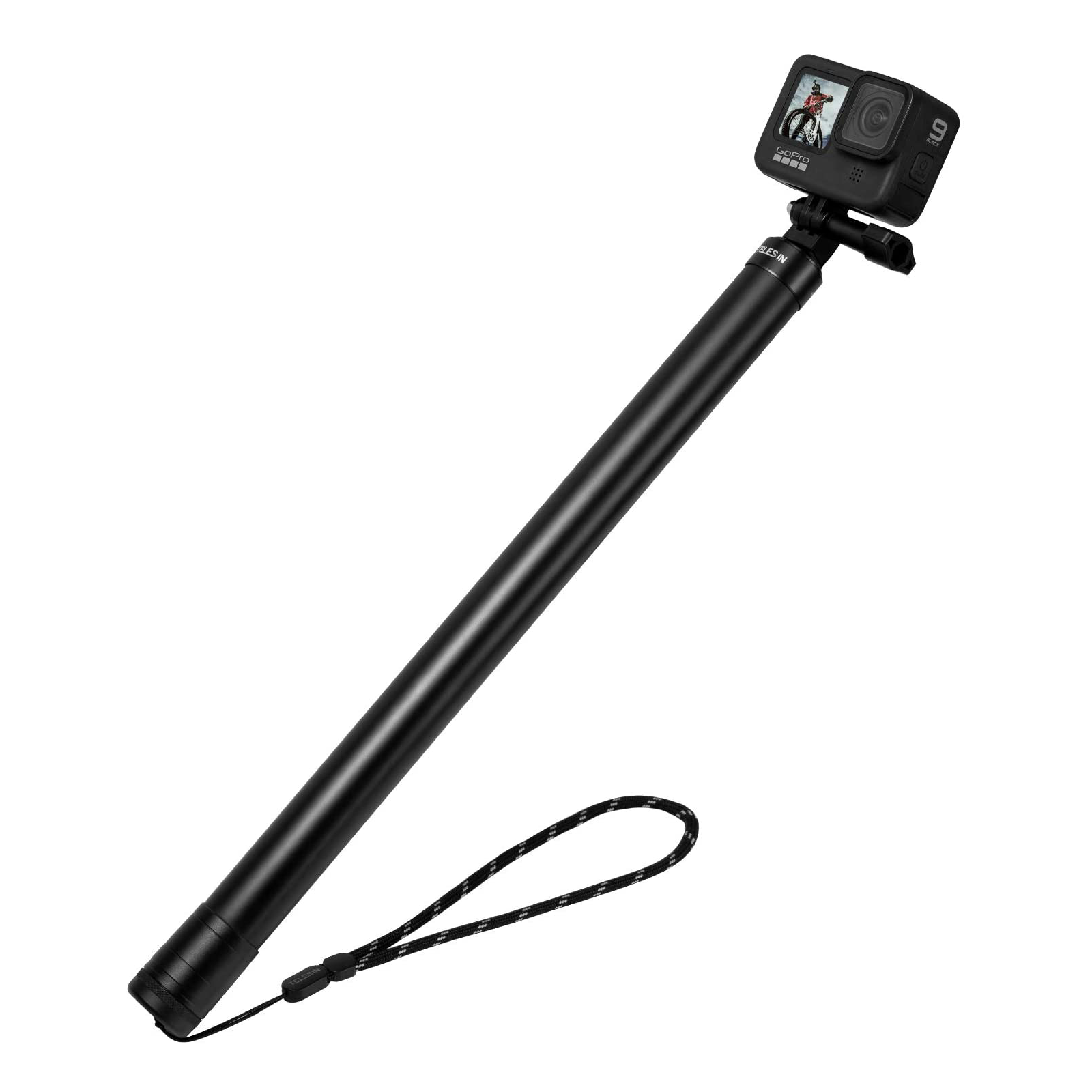 TELESIN Ultra Long 118''/3 Meters 106''/2.7 Meters Selfie Stick For Sports Camera