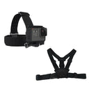 TELESIN Chest Belt Head Strap Mount for GoPro