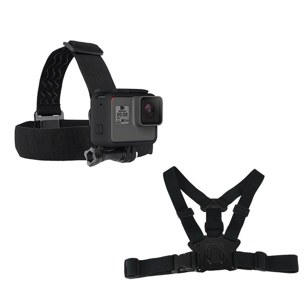 TELESIN Chest Belt Head Strap Mount for GoPro