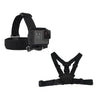 TELESIN Chest Belt Head Strap Mount for GoPro