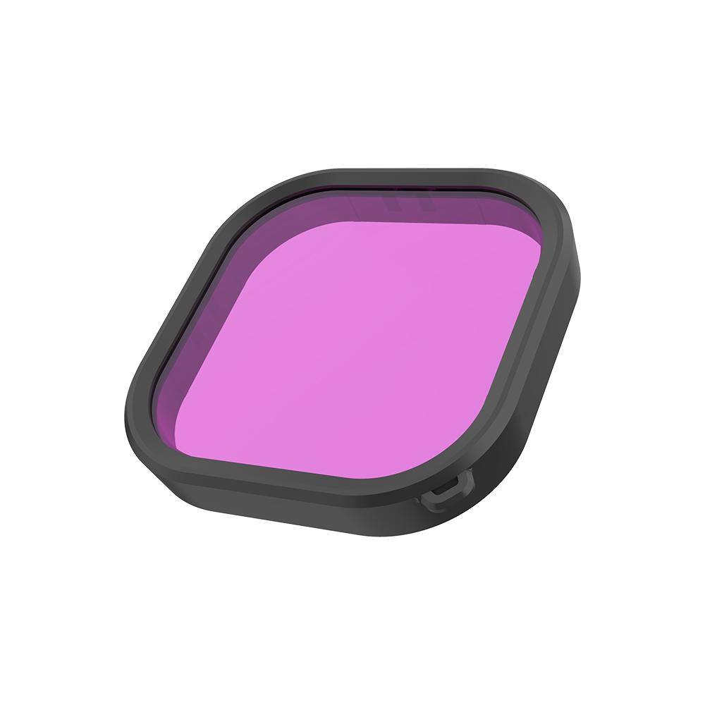 TELESIN Pink Red Purple Waterproof Case Filter For GoPro 9 - telesinstore