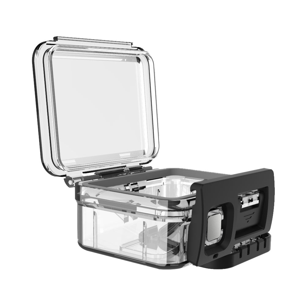 40m Waterproof Diving Case – For GoPro Hero 4 And Hero 3+, Rigid Protective Housing