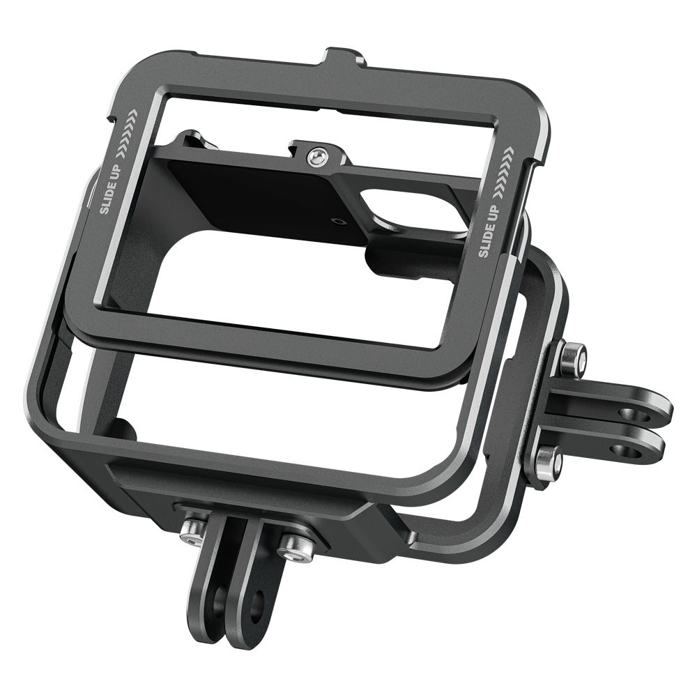 TELESIN Metal Cage Vertical Frame for GoPro 12/11/10/9 – telesinstore
