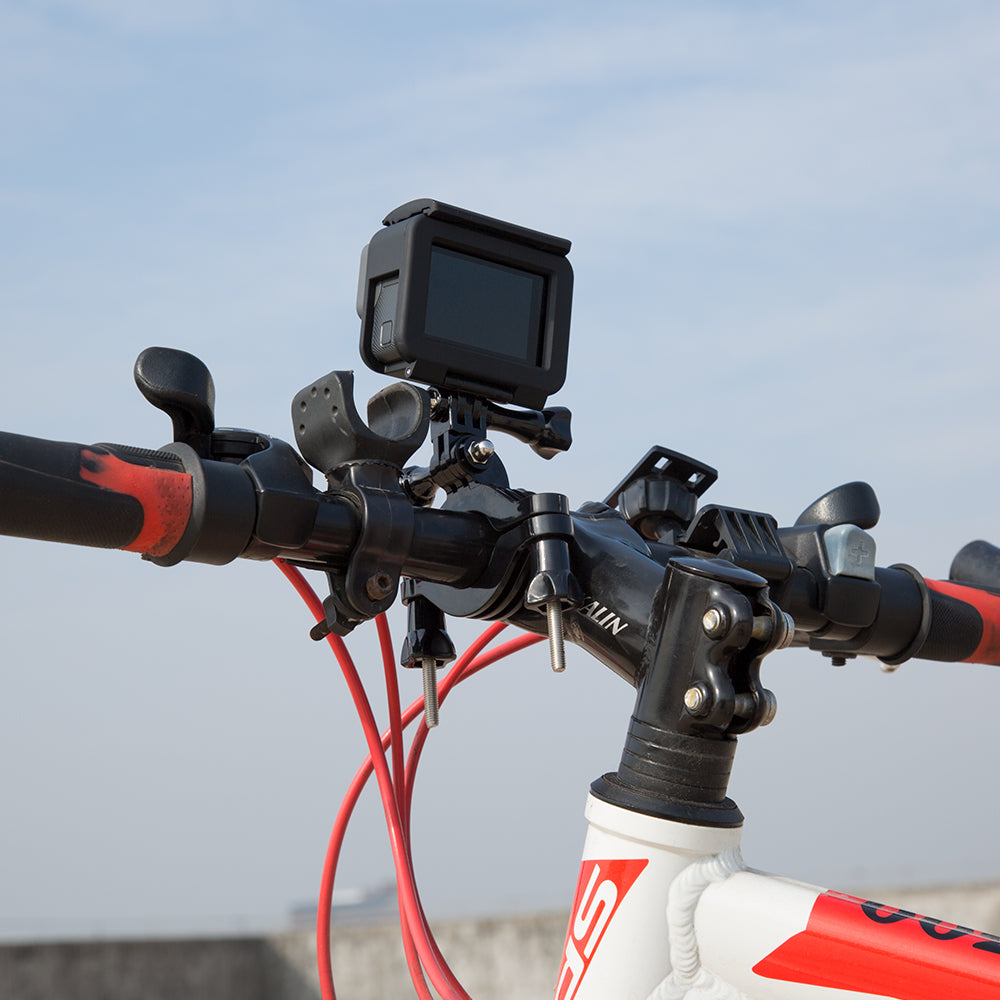 TELESIN Bike Motorcycle Handlebar Seatpost Pole Mount for GoPro