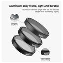 TELESIN CPL+ND8/16/32 Filter Set for DJI ACTION 3