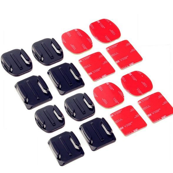 TELESIN Flat and Curved Adhesive Sticker Mount TELESIN