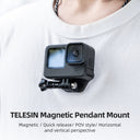TELESIN Magnetic Bracket Halter Set