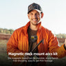 TELESIN Magnetic Bracket Halter Set