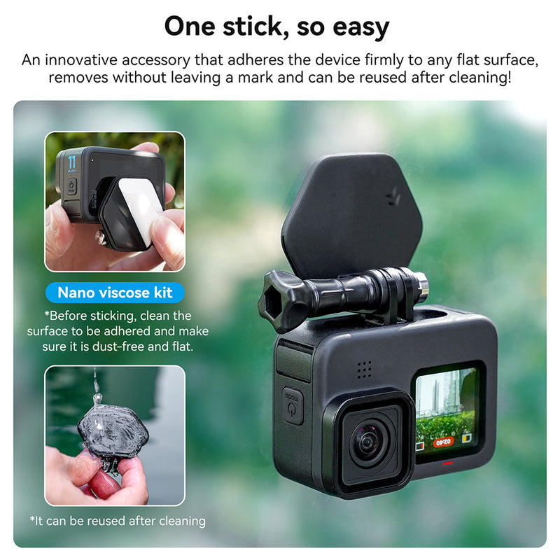 TELESIN Magnetic Bracket Expansion Set (Neck Mount/Quick Release)