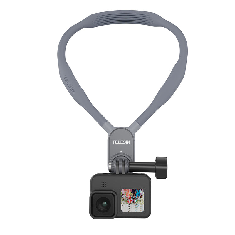 TELESIN Magnetic Neck Holder Mount for Action Cameras/ Phones TELESIN