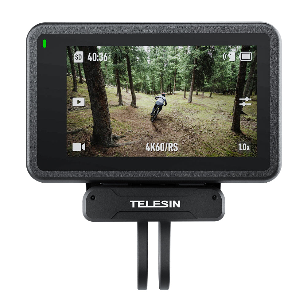 TELESIN Magnetic Two-claw Adapter for DJI ACTION 3 4