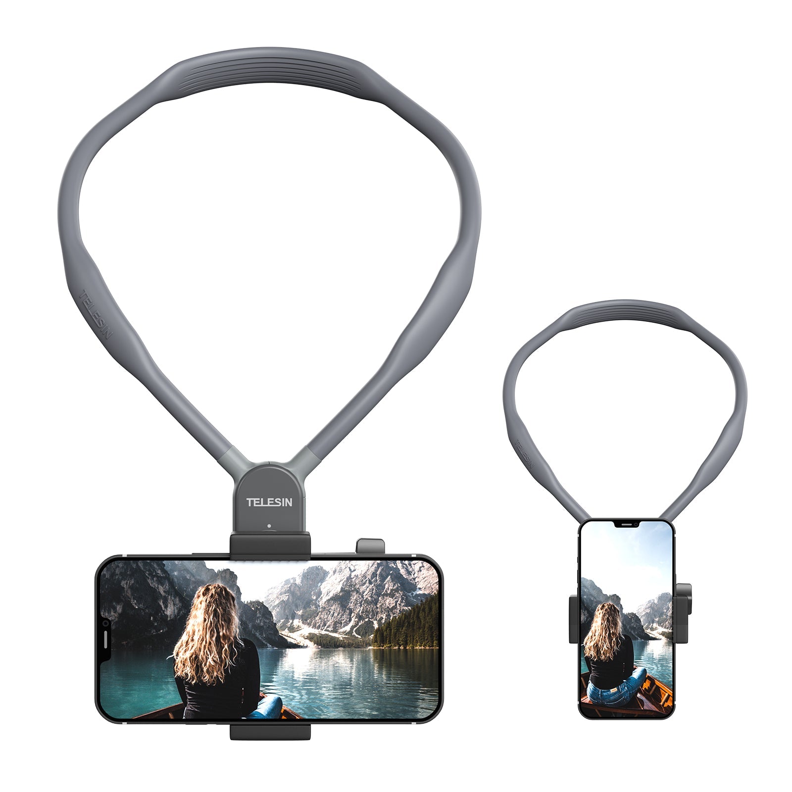 TELESIN Magnetic Neck Holder Mount for Action Cameras/ Phones TELESIN