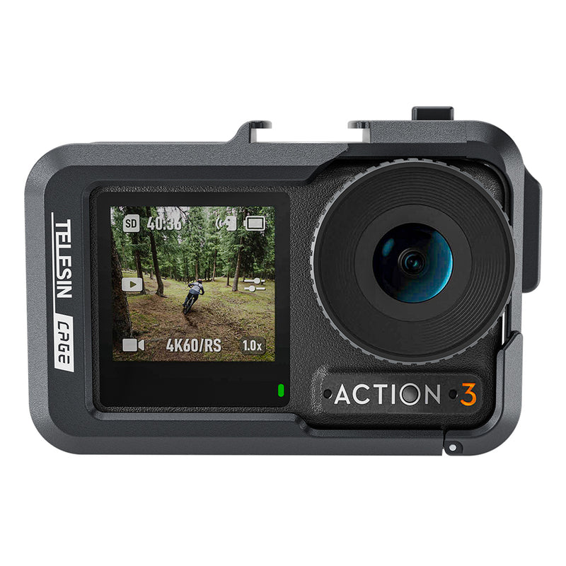 TELESIN Metal Rabbit Cage Frame for DJI ACTION 3