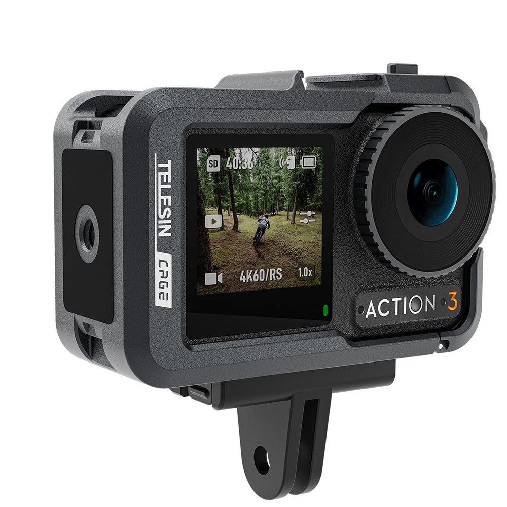 TELESIN Metal Rabbit Cage Frame for DJI ACTION 3