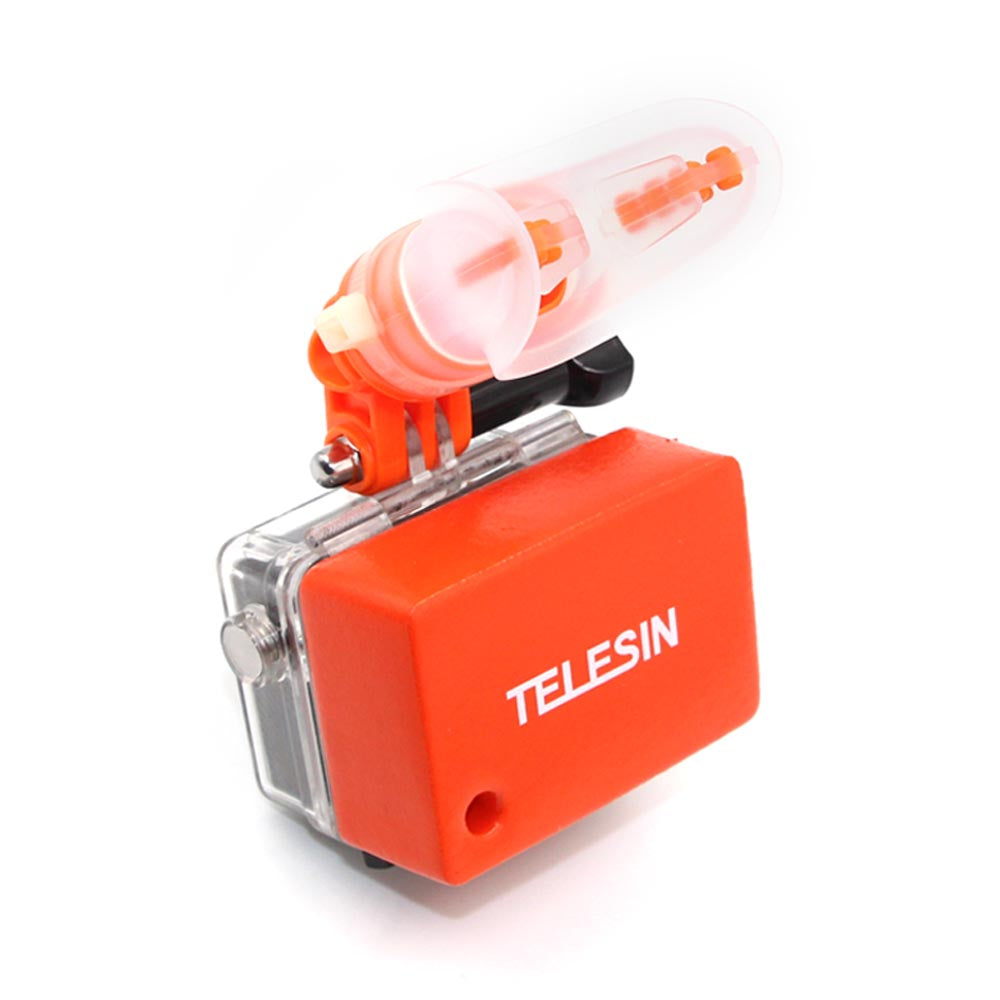 TELESIN Mouth Mount Surfing Skating Shoot Bite Mouthpiece Holder Adapter for GoPro