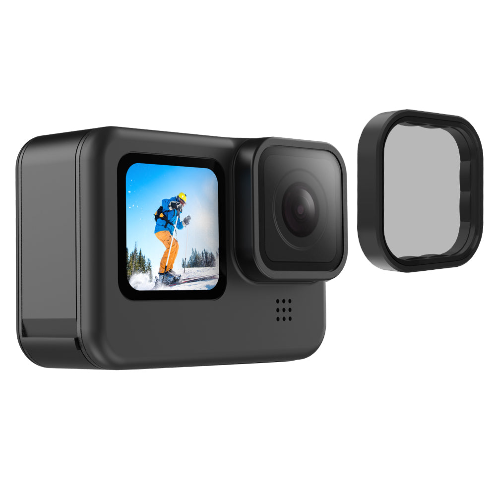 TELESIN ND & CPL Lens Filters Set for GoPro Hero 12/11/ 10/ 9/ Mini