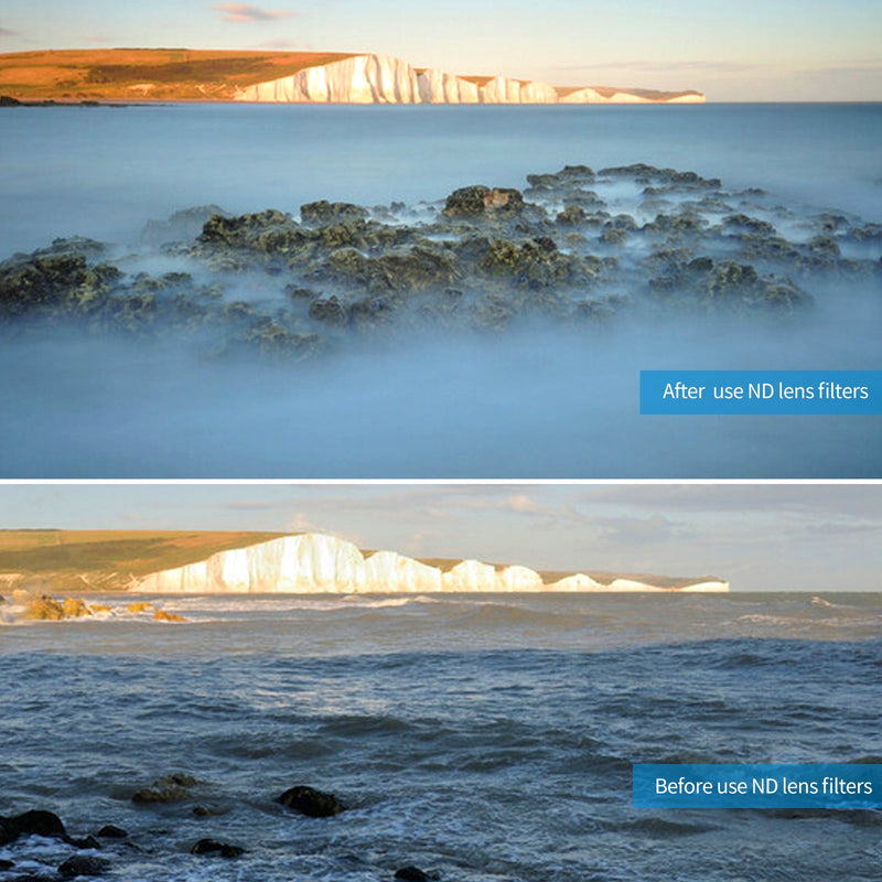 TELESIN ND & CPL Lens Filters Set for GoPro Hero 12/11/ 10/ 9/ Mini TELESIN