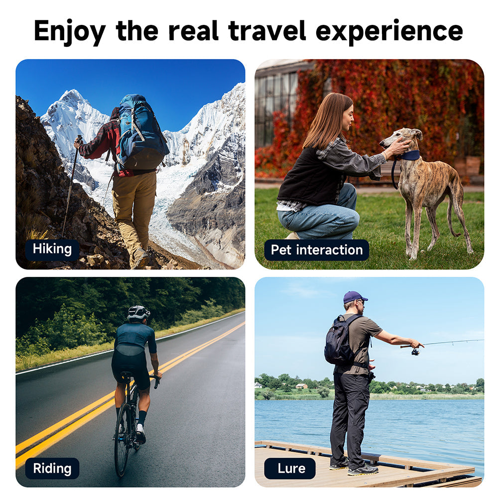 TELESIN Neck Holder Mount SE (No Magnetic) for Action Cameras/ Phones TELESIN