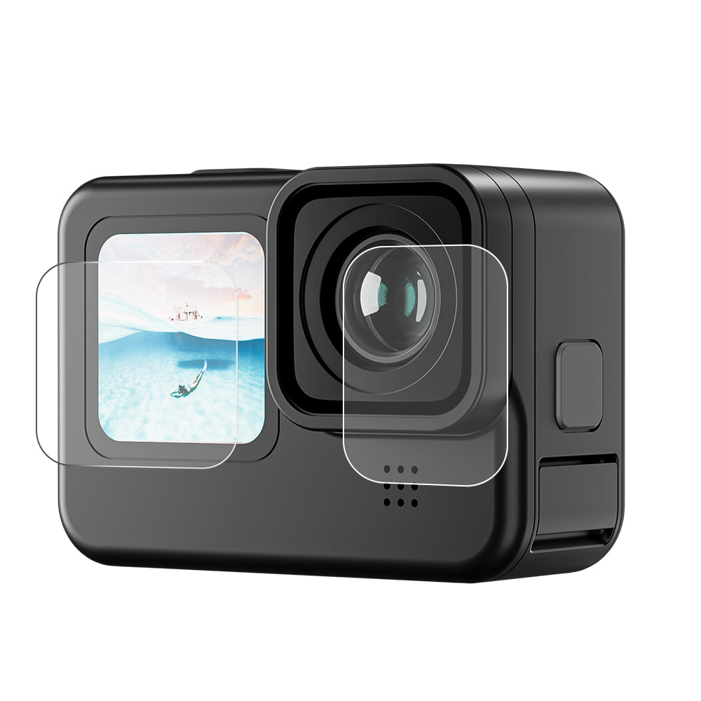 TELESIN Screen & Lens Protective HD Film Cover for GoPro 12/11/10/9