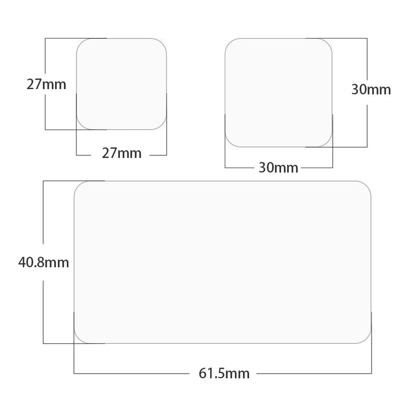 TELESIN Screen & Lens Protective HD Film Cover for GoPro 12/11/10/9 TELESIN