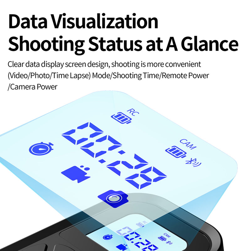 TELESIN T10 Smart Wireless Remote Control for GoPro 11/10/9/8/Max