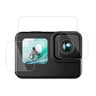 TELESIN Tempered Glass Lens + Screen Protectors for GoPro 9/10