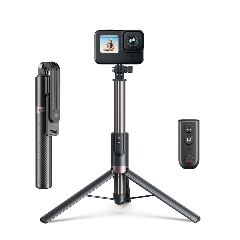 lammelse Nordamerika Underholde TELESIN Upgraded 1.3m Bluetooth Remote Control Selfie Stick for GoPro/ –  telesinstore