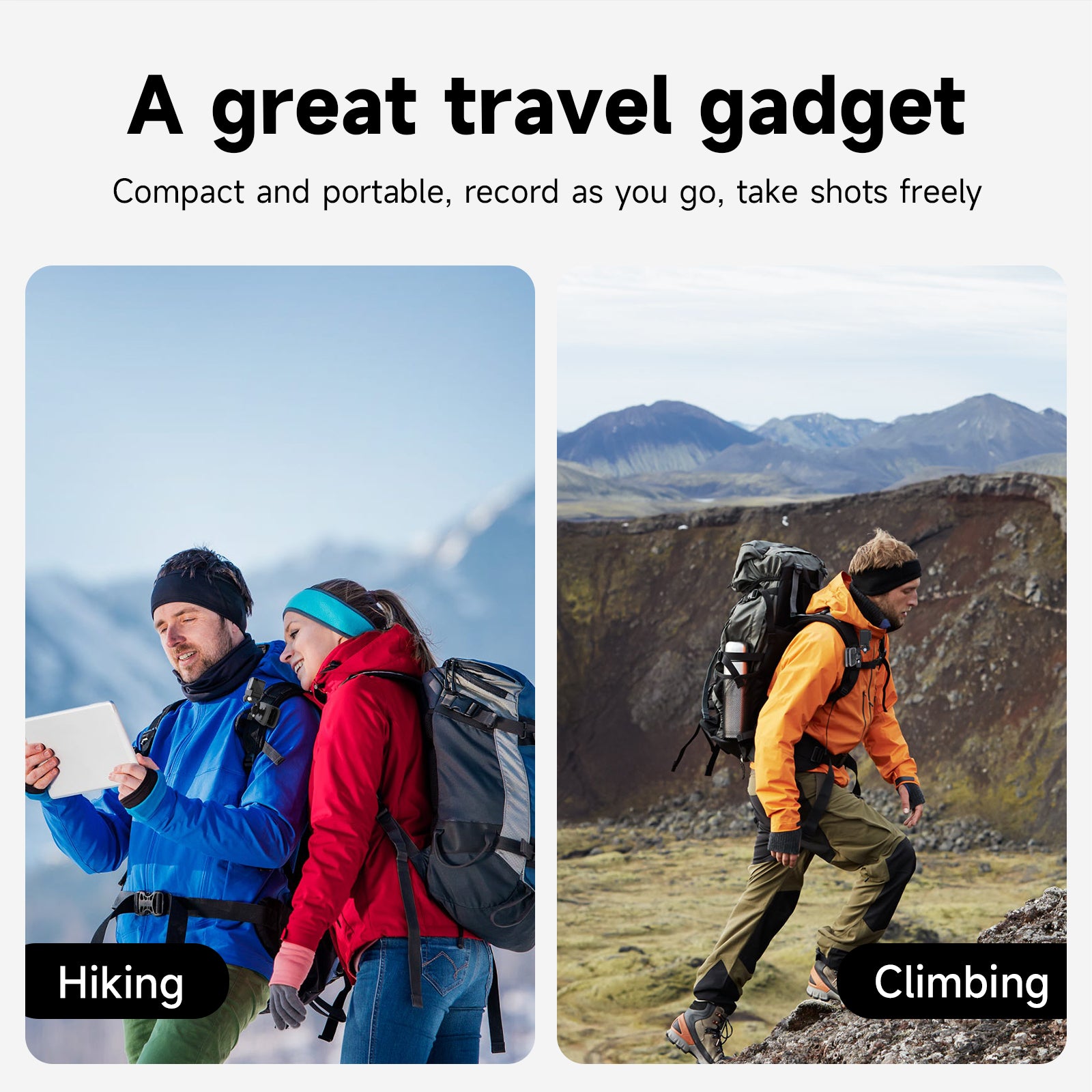 TELESIN Magnetic Backpack Clip for GoPro