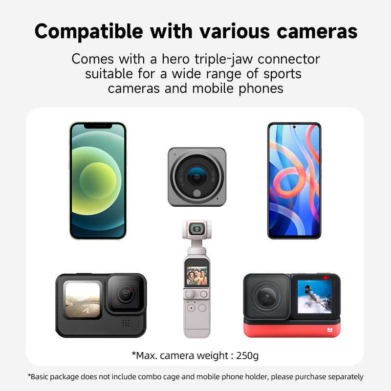 TELESIN Magnetic Backpack Clip for GoPro