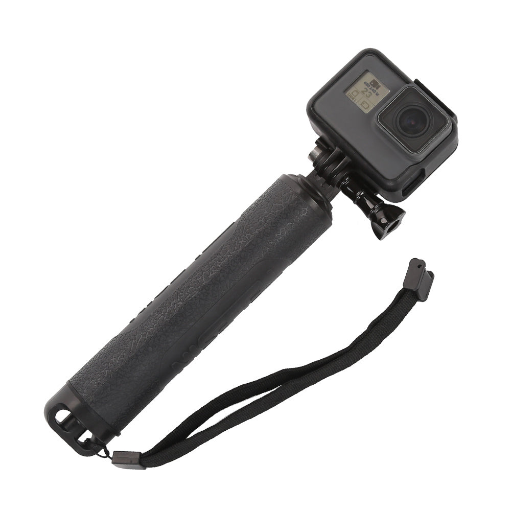 TELESIN Waterproof Selfie Stick Floating Hand Grip + 3-Way Grip Arm Monopod Pole Tripod